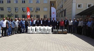 Kilisli arıcılara şeker desteği