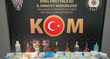 Kırklareli'nde kaçakçılık operasyonu