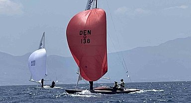 Kraliyet teknesi Bodrum'da yarışıyor