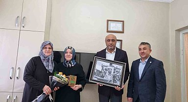 Kütahya İHH'dan Mavi Marmara gazisinin eşine ziyaret