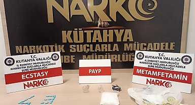Kütahya'da 2 uyuşturucu taciri yakalandı