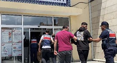 Kütahya'da halat ve kablo hırsızı 3 zanlı tutukladı