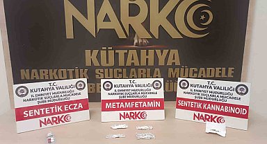 Kütahya'da uyuşturucu operasyonunda 1 kişi tutuklandı