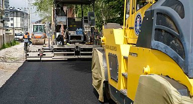 Kütahya'nın Dumlupınar Mahallesi'ne sıcak asfalt