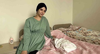 KYK yurdunda dünyaya gelen Hira bebek depremzedelerin umudu oldu