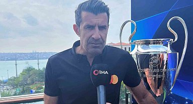 Luis Figo: "Inter güçlü bir rakip olarak Manchester City'nin karşısına çıkacak"