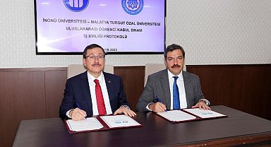 Malatya'da iki üniversiteden yurtdışı öğrenci kabulü için protokol