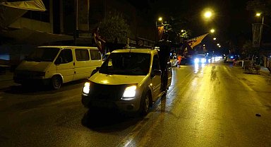 Malatya'da taraftarlar renkli görüntüler oluşturdu