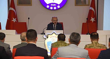 Manisa'da seçim güvenliği toplantısı yapıldı