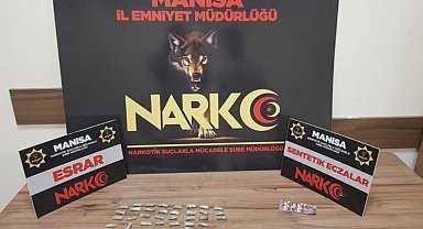 Manisa'da uyuşturucuyla mücadele devam ediyor