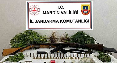 Mardin'de uyuşturucu satıcılarına yönelik operasyon