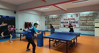 Mardin'in masa tenisi kız takımı Avrupa'da boy gösterecek