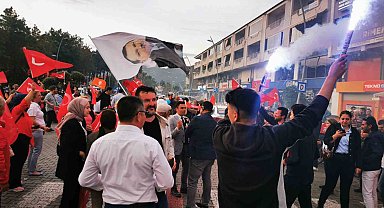 Marmaris'te Cumhurbaşkanı Erdoğan sevinci