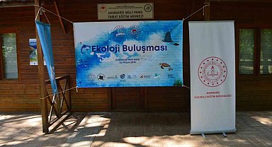 Marmaris'te ekoloji için buluşan öğrenciler doğa içinde çevreyi tanıdı