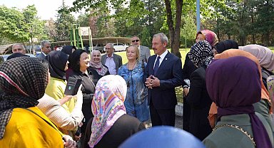 Mazbatasını alan AK Partili Şahin Tin saha çalışmalarına ara vermeden devam etti