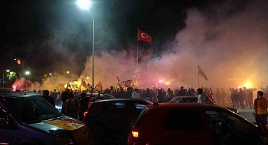 Menteşe'de Galatasaraylılardan şampiyonluk sevinci