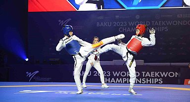 Merve Dinçel, Dünya Tekvando Şampiyonası'nda finale yükseldi