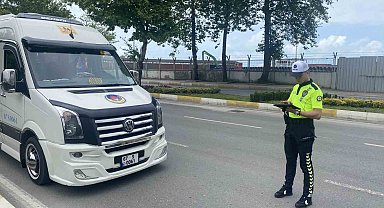 Muayenesiz yola çıktılar, 3 araca 2 bin 853 para cezası kesildi