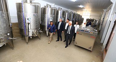 Muğla Büyükşehir'in Üretim Tesisi'nde çalışmalar devam ediyor