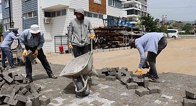 Nazilli Belediyesi Dallıca'da sokakları yeniliyor