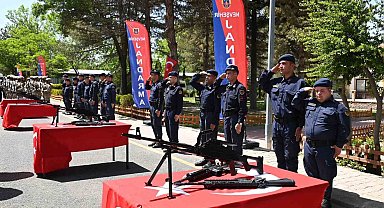 Nevşehir'de temsili askerlik yapan engelli gençler terhis oldu