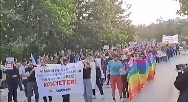 ODTÜ'de LGBT yürüyüşü
