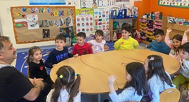 Öğrenciler hem eğlendi hem merak ettiklerini öğrendi