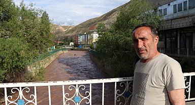 Oltu Çayı'nın debisi yükseliyor