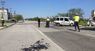 Ordu'da trafik kazası: 2 yaralı