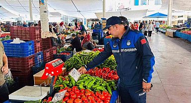 Ortaca zabıtasının etiket denetimleri sürüyor