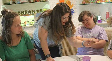 Özel çocuklar yeteneklerini keşfediyor