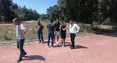 Palmiyeye çarpan Alman sürücünün yalanını güvenlik kameraları ortaya çıkardı