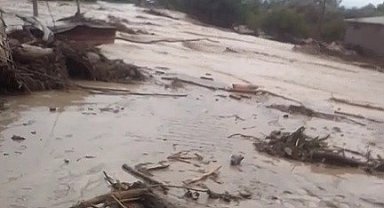 Pamukkale'de sağanak sonrası sel: Ev ve araçlar sular altında kaldı, hayvanlar telef oldu