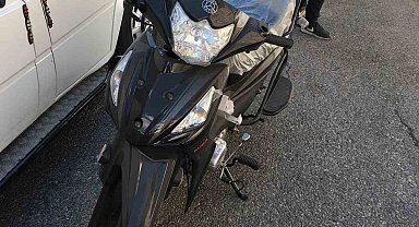 Park halindeki motosiklet çalındı