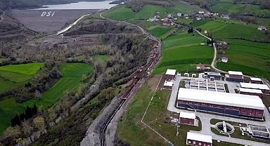 Samsun'da verimli topraklar su ile buluşuyor