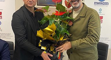 Sanatçı Yücel Arzen, TBMM'ye MESAM'dan uğurlandı