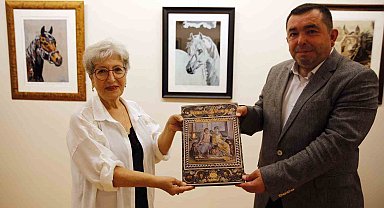 SANKO Sanat Galerisi'nde "Bir At Bir Murat" resim sergisi