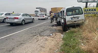 Şanlıurfa'da trafik kazası: 5 yaralı