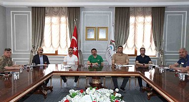 Seçim güvenliği toplantısı yapıldı