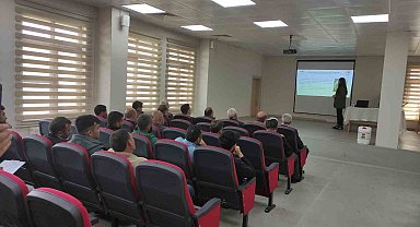 Selim'de muhtarlar ve çiftçiler bilgilendirildi