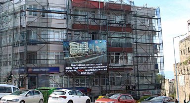 Sinop Saat Kulesi'ne komşu binalar tek renk olacak