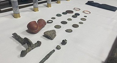 Sinop'ta tarihi eser baskınında 1 gözaltı