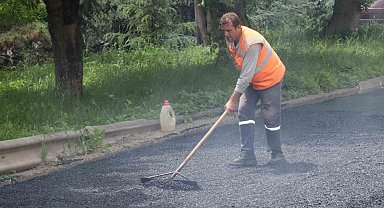 Şirintepe'nin yolları iyileştiriliyor