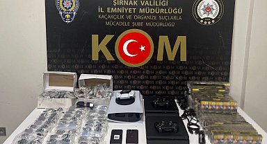 Şırnak'ta asayiş ve kaçakçılık operasyonu: 40 gözaltı