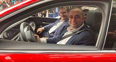 Şişli'de Togg'a yoğun ilgi