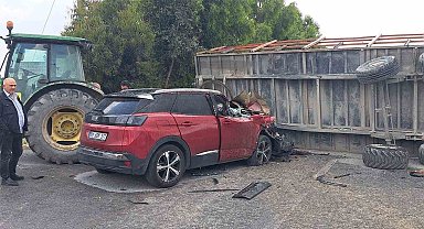 Söke'de trafik kazası: 1 yaralı