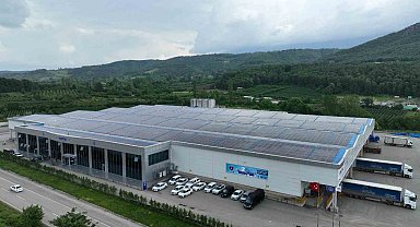 Su fabrikasında elektrik üretiliyor
