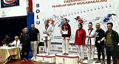 Taekwondo turnuvasında Eskişehir'e 3 madalya