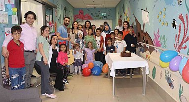 Talasemili çocuklara sürpriz etkinlik