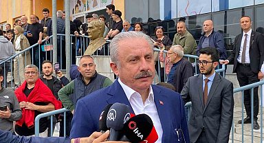 TBMM Başkanı Mustafa Şentop oyunu kullandı